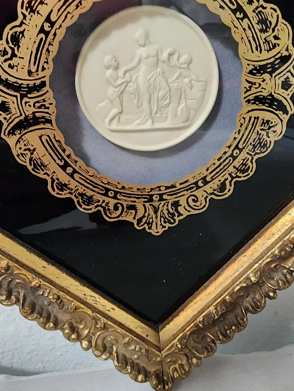 Unique Vintage decorative gold